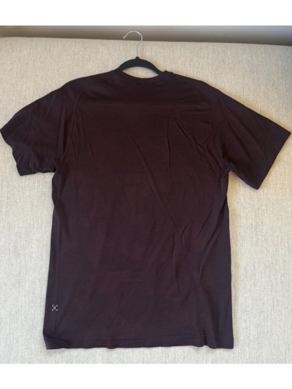 Lululemon Men's Metal Vent Tech Dark Dark Red-Cassis w/ Camo Print Size Medium